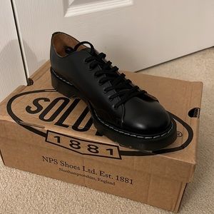 Solovair 7 eye hi-shine Monkey Shoes